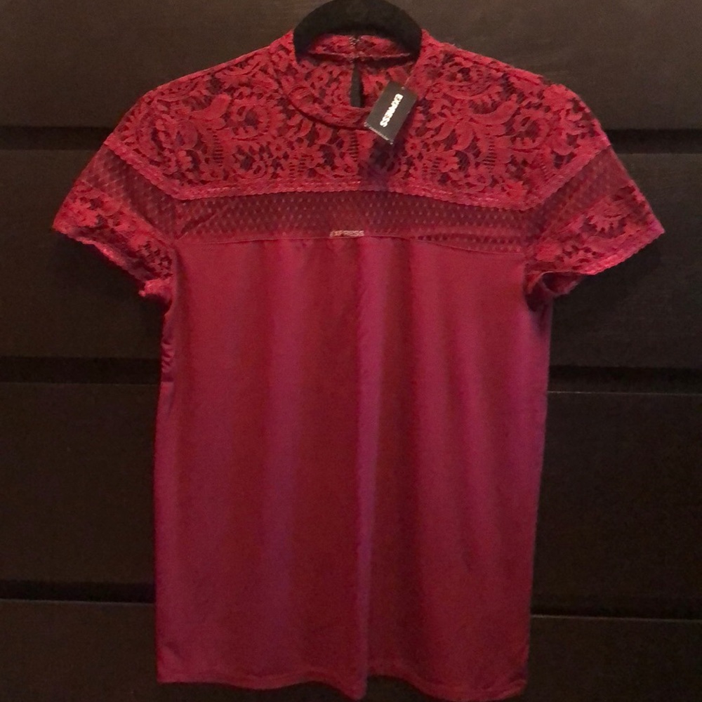 NWT Express Lace Top